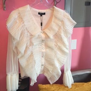 Beulah Feather Blouse